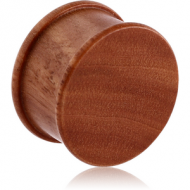 ORGANIC WOODEN PLUG WOOD-SAWO RIDGED PIERCING