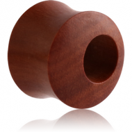 ORGANIC WOODEN TUNNEL WOOD-SAWO DOUBLE FLARED OFF-CENTER