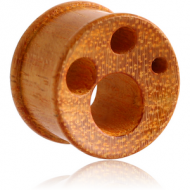 ORGANIC WOODEN PLUG JACKFRUIT PAW RIDGED PIERCING