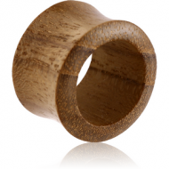 ORGANIC WOODEN TUNNEL TEAK DOUBLE FLARED