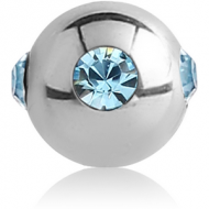 SURGICAL STEEL JEWELLED SATELLITE MICRO BALL PIERCING