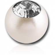 JEWELLED SYNTHETIC PEARL