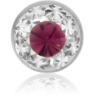 CRYSTALINE JEWELLED BALL PIERCING