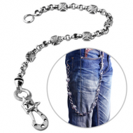 SURGICAL STEEL KOOL KATANA WALLET CHAIN