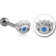 SURGICAL STEEL TRAGUS MICRO BARBELL- EYE PIERCING