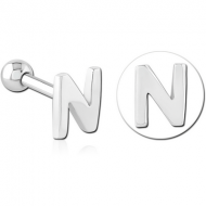 SURGICAL STEEL TRAGUS MICRO BARBELL - N PIERCING