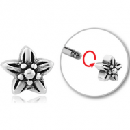 SURGICAL STEEL MICRO THREADED ATTACHMENT PIERCING