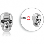 SURGICAL STEEL MICRO THREADED SKULL ATTACHMENT PIERCING