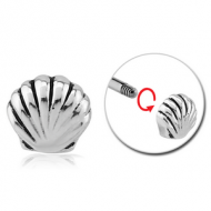 SURGICAL STEEL MICRO THREADED ATTACHMENT - SHELL PIERCING