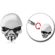 SURGICAL STEEL MICRO THREADED SKULL ATTACHMENT PIERCING