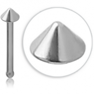 SURGICAL STEEL CONE NOSE BONE PIERCING