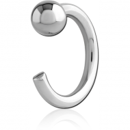 SURGICAL STEEL OPEN CLAW EARRING