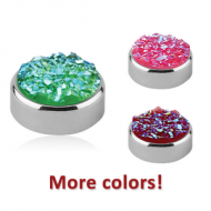 SURGICAL STEEL DRUZY RESIN DISC