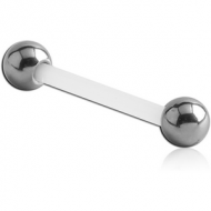 PTFE MICRO BARBELL WITH SURGICAL STEEL BALLS PIERCING