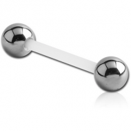 PTFE BARBELL WITH TITANIUM BALLS