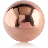 ROSE GOLD PVD COATED SURGICAL STEEL BALL