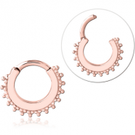 ROSE GOLD PVD COATED SURGICAL STEEL MULTI PURPOSE CLICKER