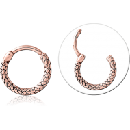 ROSE GOLD PVD COATED SURGICAL STEEL MULTI PURPOSE CLICKER