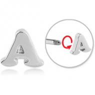 SURGICAL STEEL ATTACHMENT FOR 1.6 MM THREADED PIN - A PIERCING