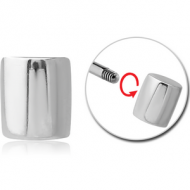 SURGICAL STEEL ATTACHMENT FOR 1.6 MM THREADED PINS - BAR PIERCING