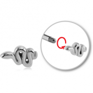 SURGICAL STEEL ATTACHMENT FOR 1.6 MM THREADED PINS - SNAKE