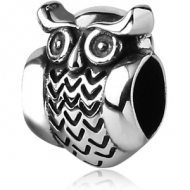 SURGICAL STEEL BEAD 5.0 - 5.2 MM HOLE - OWL