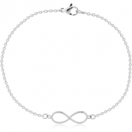 SURGICAL STEEL BRACELET - INFINITY