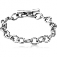 SURGICAL STEEL BRACELET - T BAR