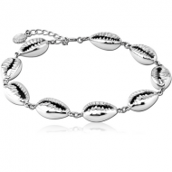 SURGICAL STEEL BRACELET - SHELL