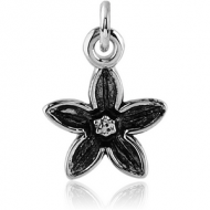 SURGICAL STEEL CHARM - FLOWER