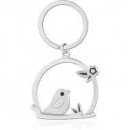 SURGICAL STEEL CHARM WITH STEEL LOCKER