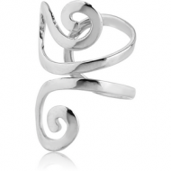 SURGICAL STEEL EAR CUFF - TRIBLE