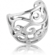 SURGICAL STEEL EAR CUFF - FILIGREE