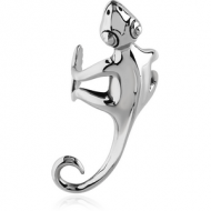 SURGICAL STEEL EAR CUFF - LIZARD
