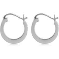 SURGICAL STEEL HOOP EARRINGS