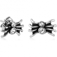 SURGICAL STEEL EAR STUDS PAIR