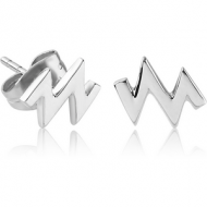 SURGICAL STEEL EAR STUDS PAIR