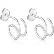 SURGICAL STEEL EAR STUDS