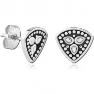 SURGICAL STEEL EAR STUDS PAIR