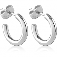 SURGICAL STEEL EAR STUDS PAIR