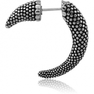 SURGICAL STEEL FAKE CLAW - DOTS