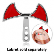 SURGICAL STEEL HELLIX WRAP - DEVIL EARS PIERCING
