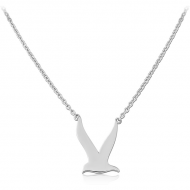 SURGICAL STEEL NECKLACE WITH PENDANT