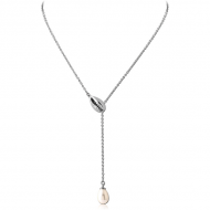 SURGICAL STEEL NECKLACE WITH PENDANT