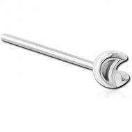 SURGICAL STEEL STRAIGHT NOSE STUD PIERCING