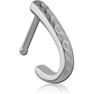 SURGICAL STEEL WRAP AROUND NOSE BONE PIERCING