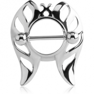 SURGICAL STEEL NIPPLE SHIELD - BUTTERFLY