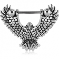 SURGICAL STEEL NIPPLE SHIELD - EAGLE PIERCING