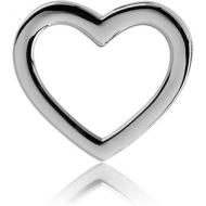 SURGICAL STEEL PENDANT - HEART