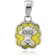 SURGICAL STEEL PENDANT - LION